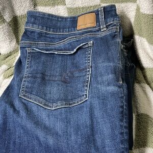 American Eagle Outfitters Dark Blue Denim Jeans